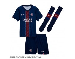 Paris Saint-Germain Achraf Hakimi #2 Domáci Detský futbalový dres 2025-26 Krátky Rukáv (+ trenírky)